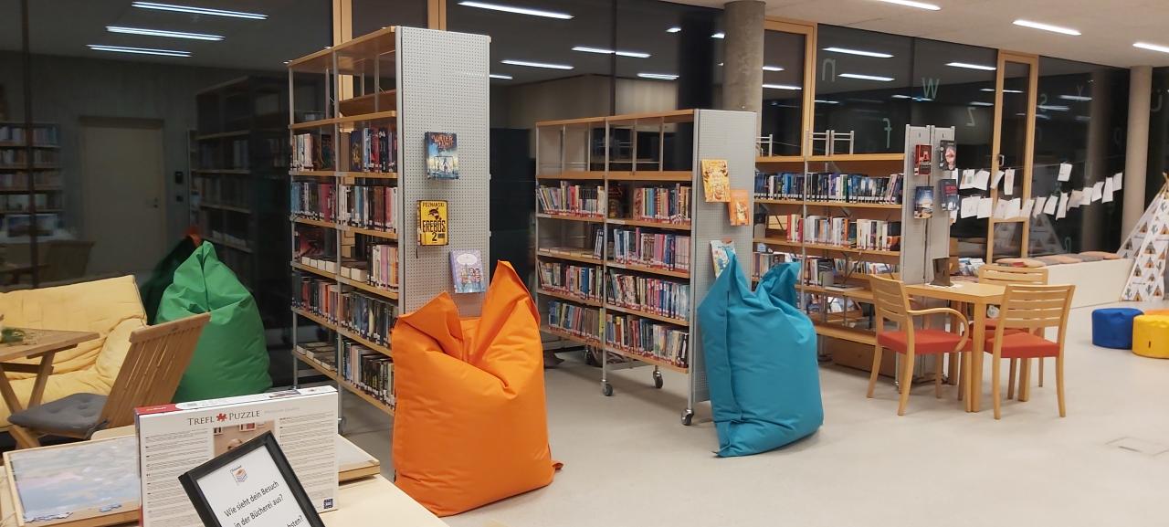 Bücherei 2026 - Sitzsäcke