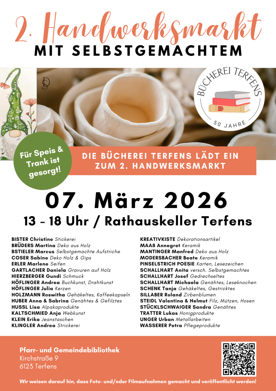 Plakat Handwerksmarkt